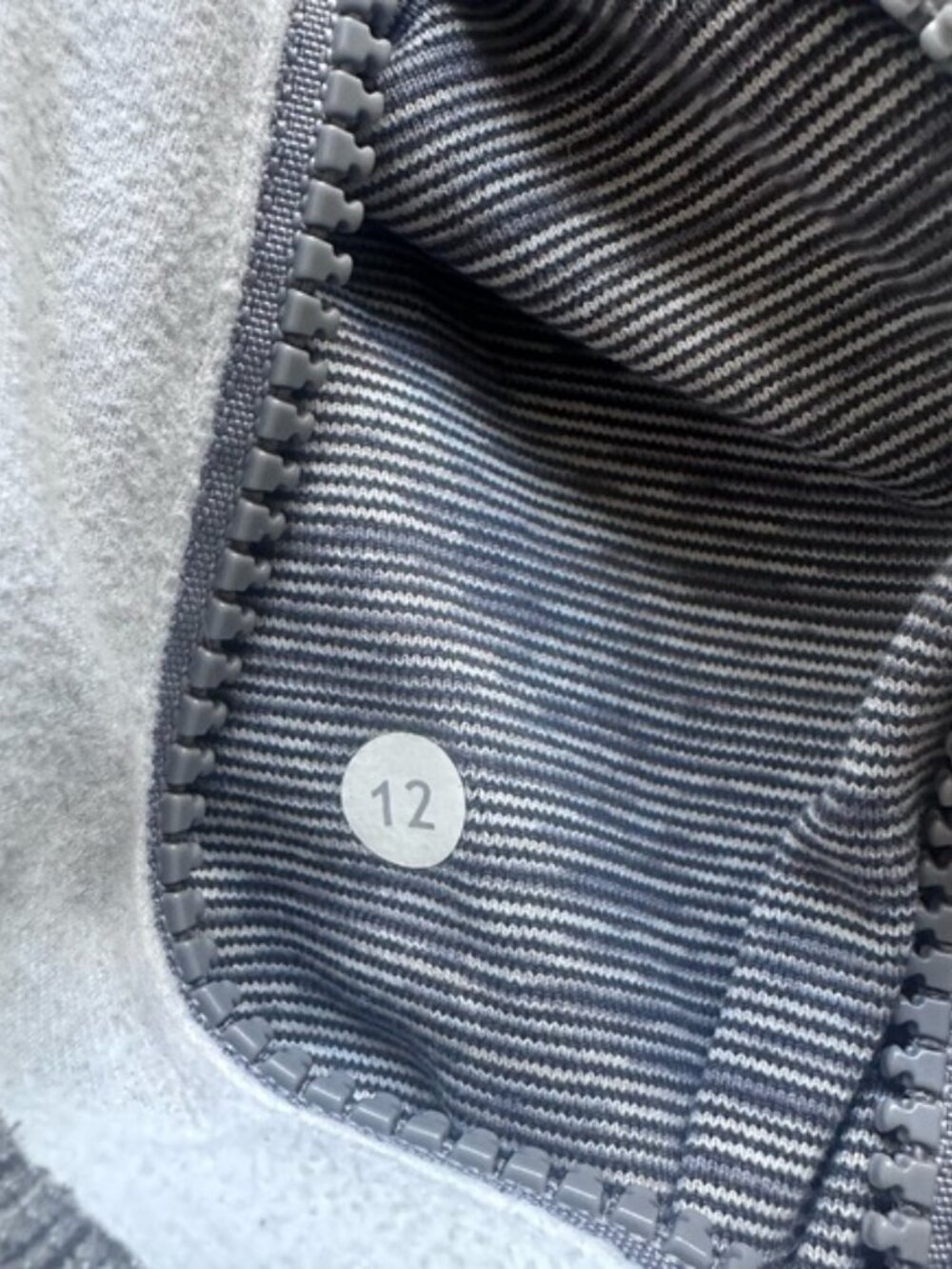 Lululemon | "Wee Are From Space Coal Fossil / White" Define Jacket | Size 12 - Picture 9 of 11